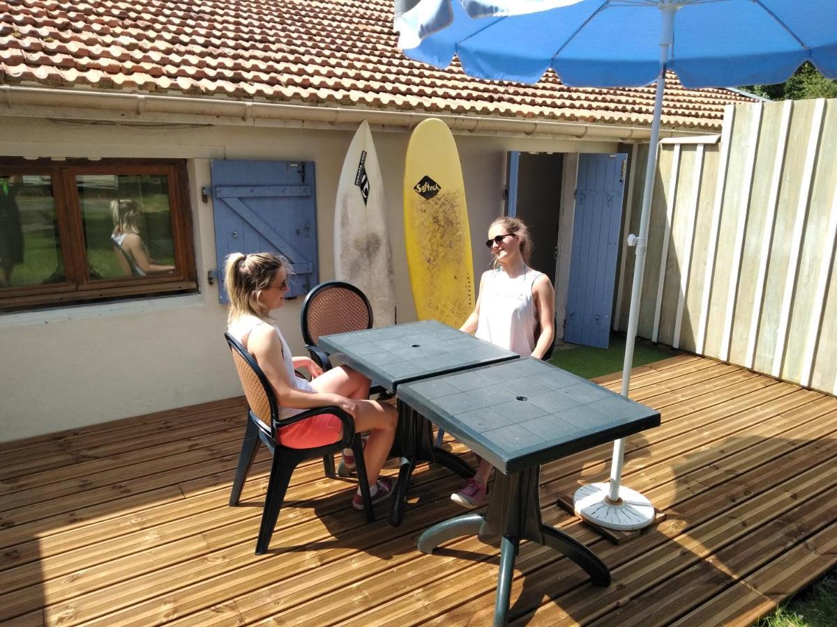 Zenzela Surf House Hotell Naujac-sur-Mer Exteriör bild